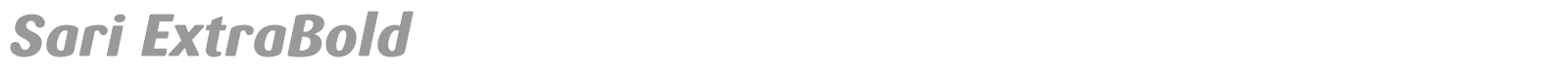 Sari font preview