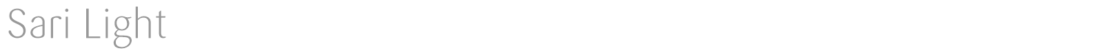 Sari font preview