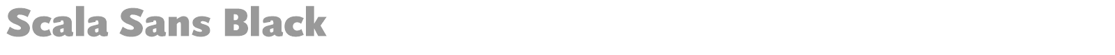Scala Sans font preview