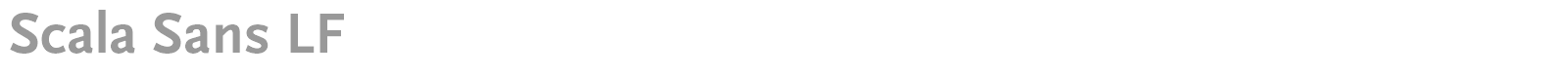 Scala Sans font preview