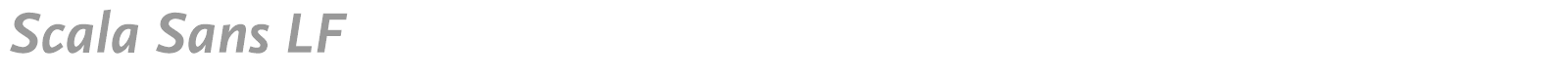 Scala Sans font preview