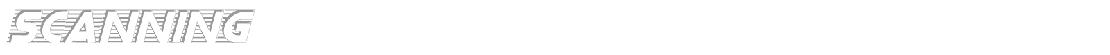 Scanning font preview