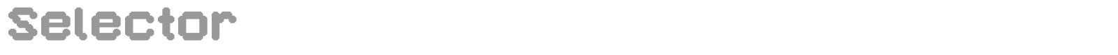 Selector font preview