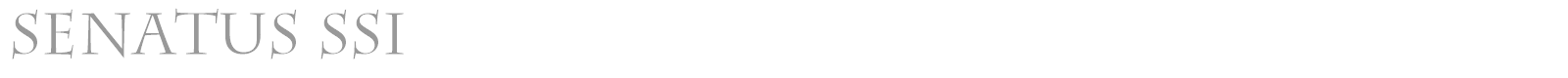 Senatus SSi font preview