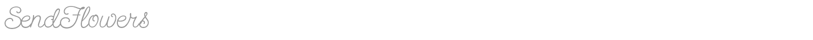 SendFlowers font preview