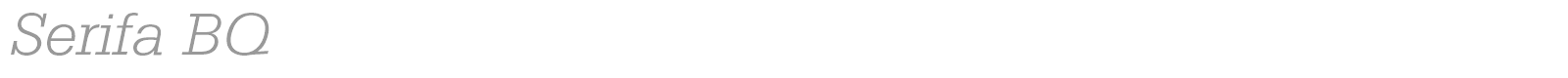 Serifa font preview