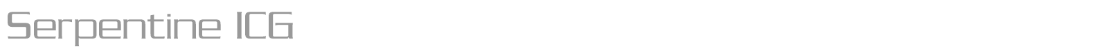 Serpentine font preview