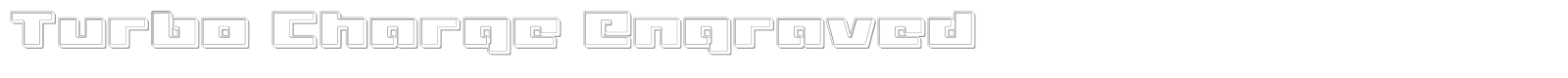 Turbo Charge Super-Italic font preview