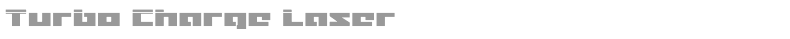 Turbo Charge Super-Italic font preview