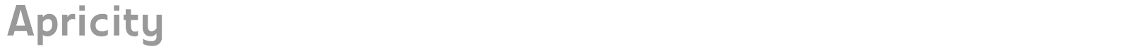 Apricity font preview