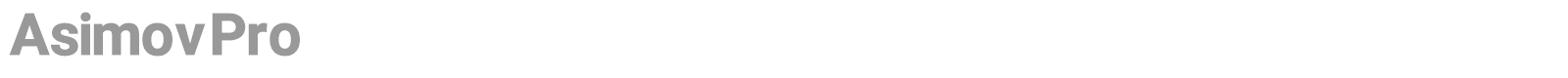 Asimov Pro font preview