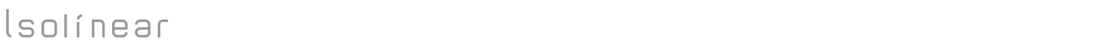 Isolinear font preview