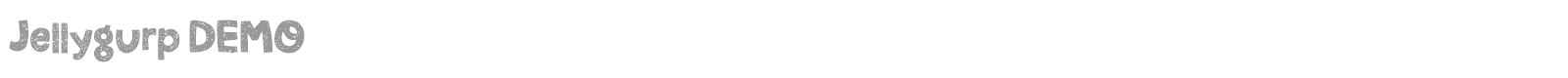 Jellygurp DEMO font preview