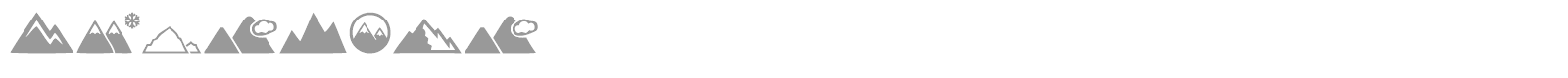 Mountain font preview