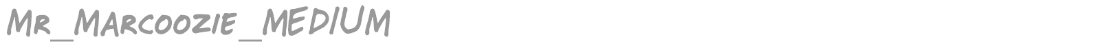 Mr_Marcoozie_MEDIUM font preview