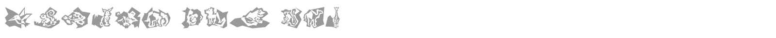 Nature Mix ICG font preview
