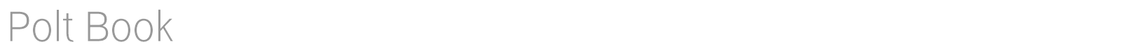 Polt font preview