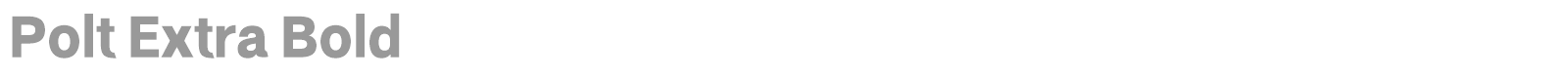 Polt font preview