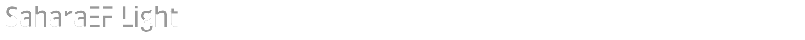 SaharaEF font preview