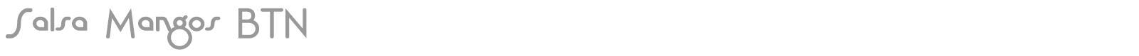 Salsa Mangos BTN font preview