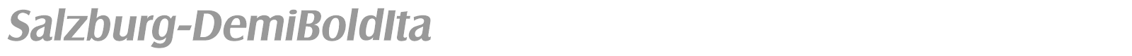 Salzburg-Bold font preview