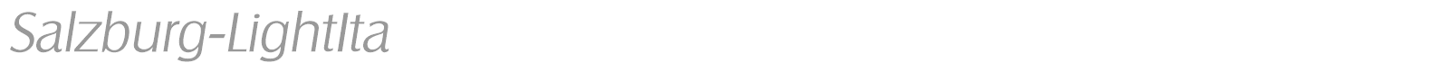 Salzburg-Xlight font preview