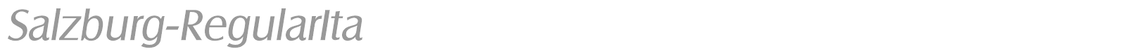 Salzburg-Xlight font preview