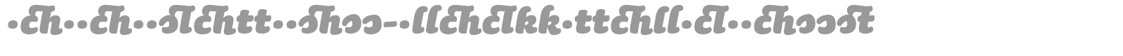 SaunaLigatures-BlackItalicSwash font preview