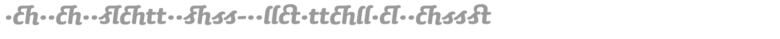 SaunaLigatures-BlackItalicSwash font preview