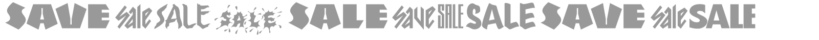 SavesAndSales font preview