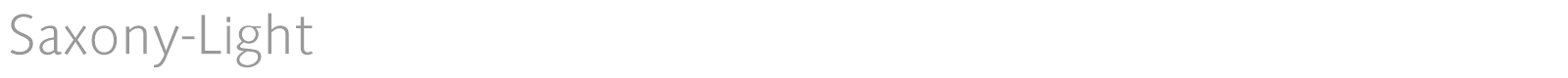 Saxony-Bold font preview