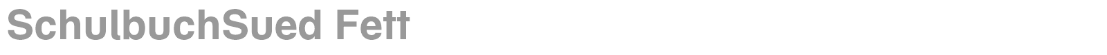 SchulbuchNord font preview