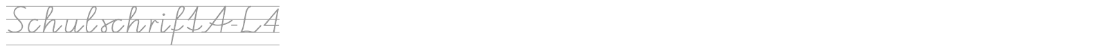 SchulschriftA-L4 font preview