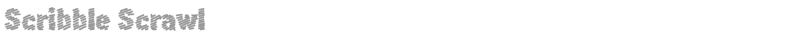 Scribble font preview