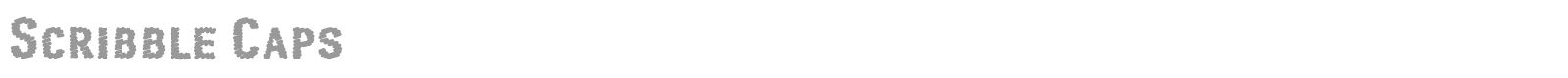 Scribble font preview