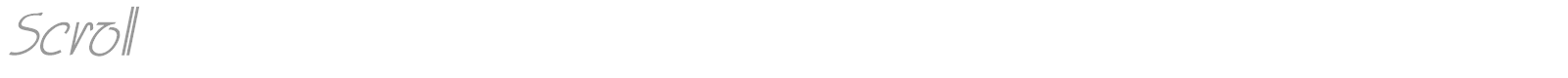 Scroll font preview