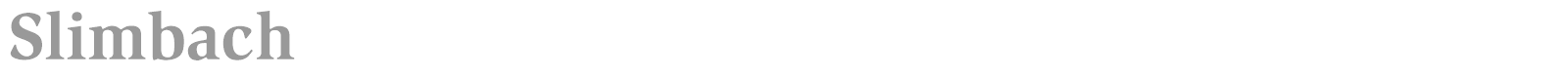 Slimbach font preview