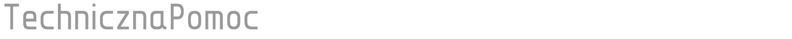 Techniczna Pomoc font preview