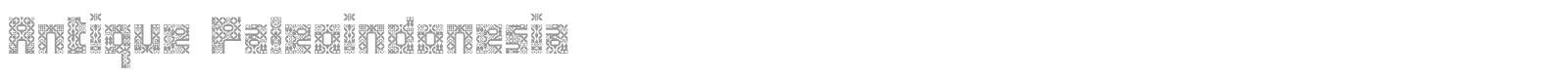 Antique Paleoindonesia font preview