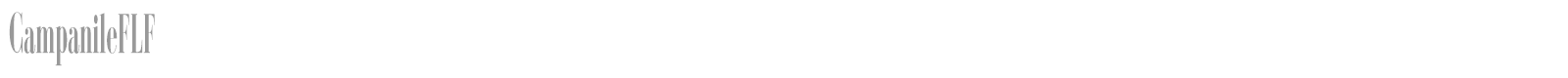 Campanile font preview