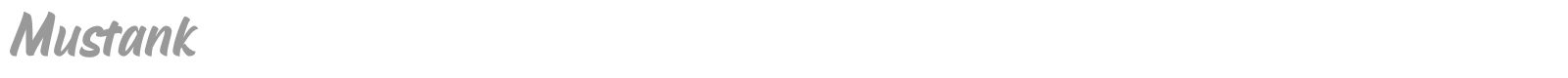 Mustank font preview