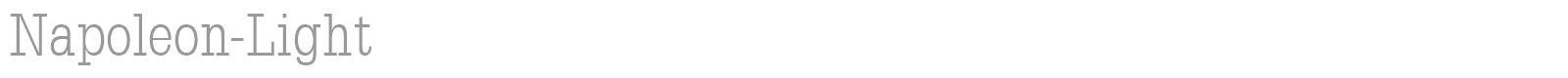 Napoleon font preview