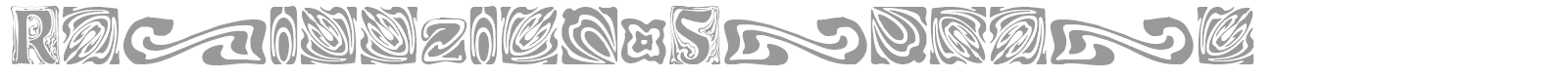 Rudelsberg font preview