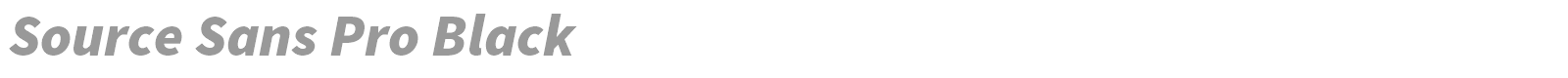 Source Sans Pro font preview