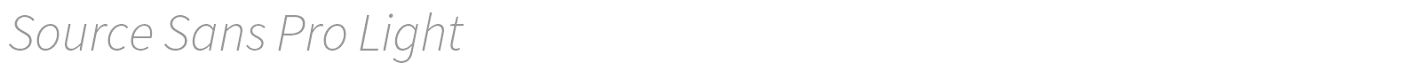 Source Sans Pro font preview