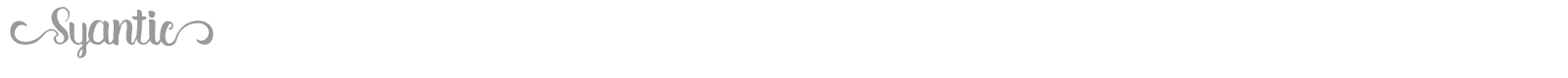 Syantic font preview