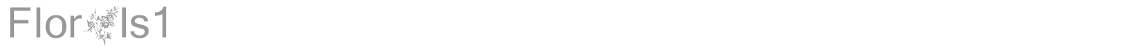 Florals 1 font preview