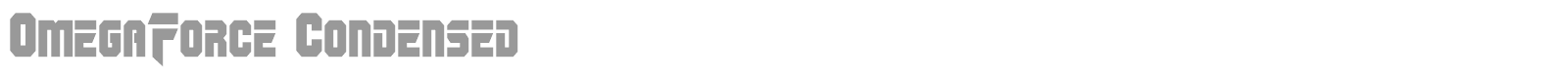 OmegaForce font preview
