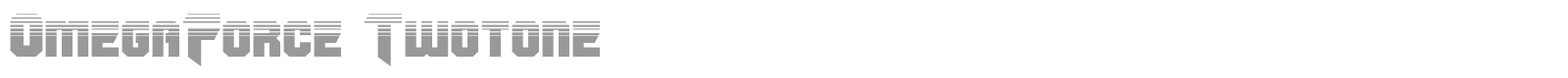 OmegaForce font preview