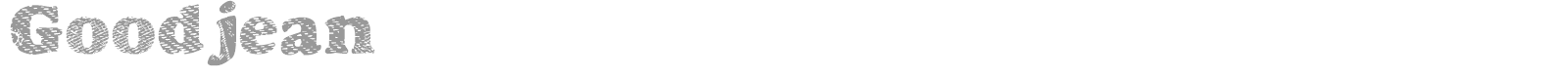 Goodjean font preview